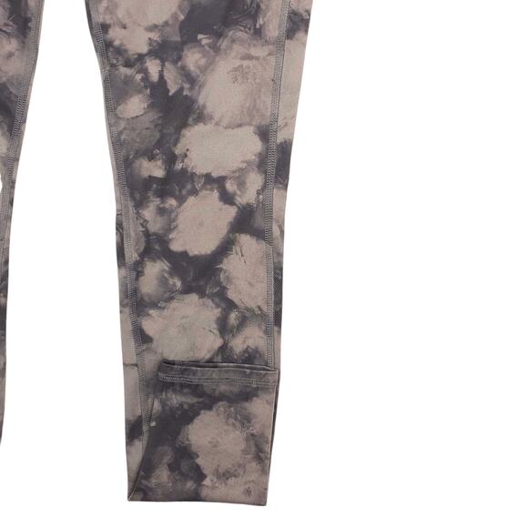 Athleta Leggings Womens S Gray Mid Rise Chaturanga Tie Dye Active Yoga - Picture 6 of 12